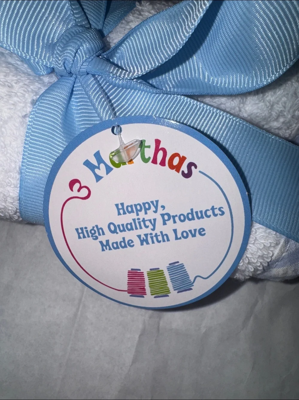 3 MARTHAS SEERSUCKER WASHCLOTHS
